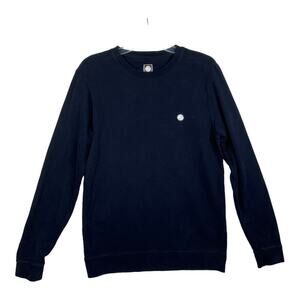 Pretty Green Men's Black Long Sleeve Crew Neck Pullover Sweater Size Small